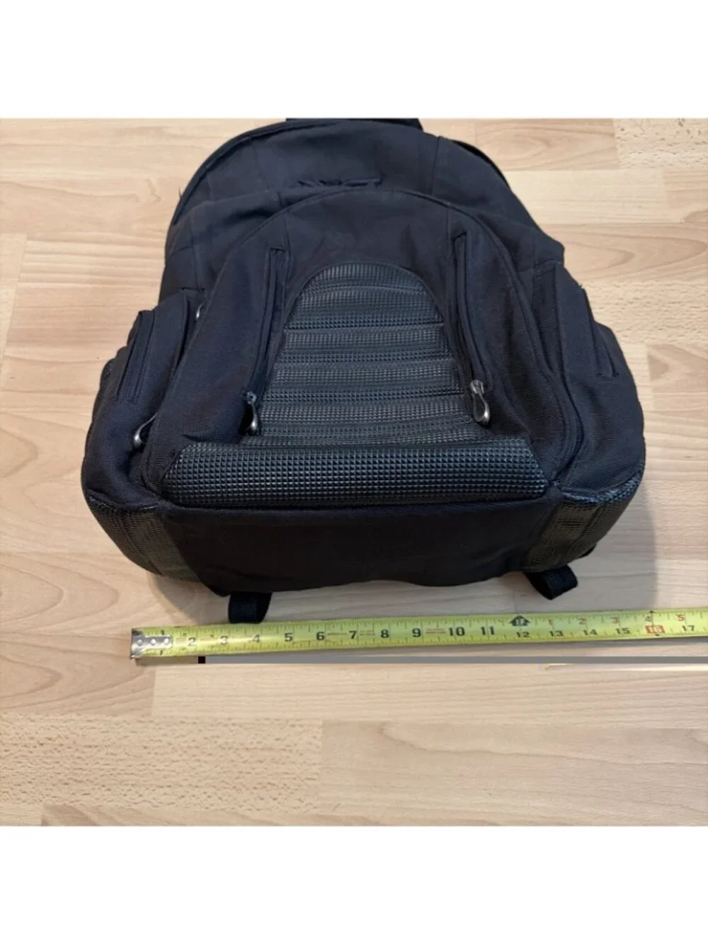 No Fear Commuter Motorcycle Black Backpack  Shield